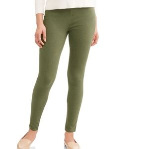 Time and Tru Women's Full Length Soft Knit Color Jeggings